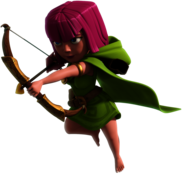 Clash Of Clans Female Archer