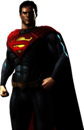 Superman Angry Standing