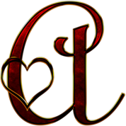 Valentine Capital Letter A