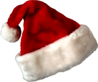 Christmas Santa Claus Hat Red White