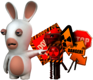 Rabbid In Danger Zone