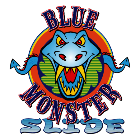 Blue Monster Slide