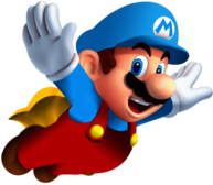 Ice Mario With Cape