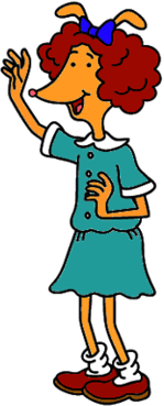 Arthur Character Prunella Waving