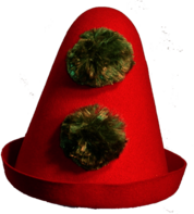 Red Clown Hat