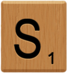 Scrabble Tile S