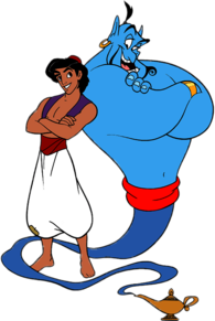 Aladdin and Genie
