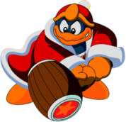 Kirby King Dedede Using Hammer