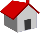 Red Roof Home Icon