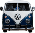 Volkwagen Camper Van Front View