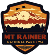 Mount Rainier National Park Emblem