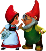 Juliet and Paris Gnome