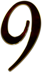 Number 9 Red