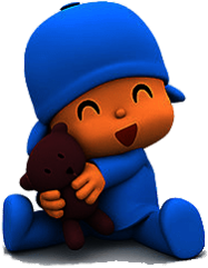Pocoyo Holding Teddybear