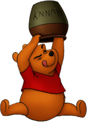 Winnie the Pooh and Honey Pot