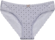 White Panties With Pattern
