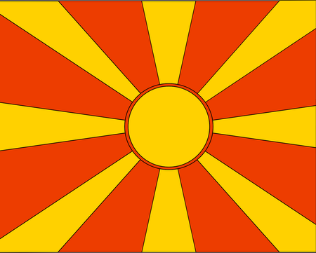 Flag of Republic of Macedonia