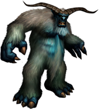 Furry Horned Wendigo