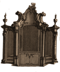 Design for a Confessional 18th Century