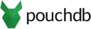 PouchDB logo landscape