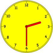 Analogue Clock 2:30