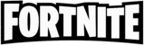 Fortnite black logo banner