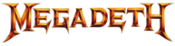 Megadeth Logo Gold