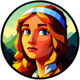 Goldilocks, Fairytale Character - Circle App Icon | Fan Art