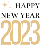 Happy New Year 2023 - sparkles