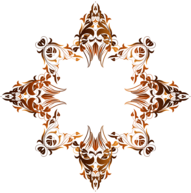 Coloured Starry Frame