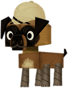 Kiva Can do ! Angus with Explorer Hat