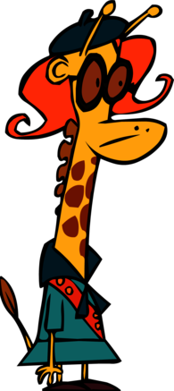 Camp Lazlo Character Nina Neckerly the Giraffe
