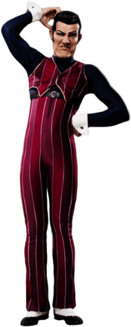 Robbie Rotten Scratching His Head