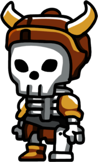 Scribblenauts Skeleton Warrior