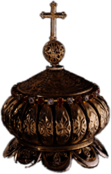Reliquary With Cross on Top