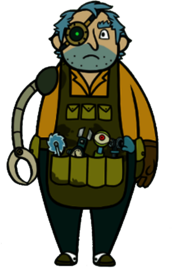 WordGirl Hal Hardbargain