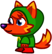 YoYo the Creative Coyote Looking Left