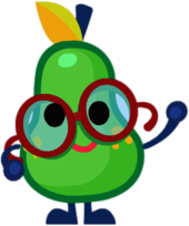 Eugene the Square Pear Waving