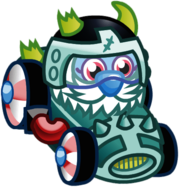 Long Beard the Valiant Viking In A Kart