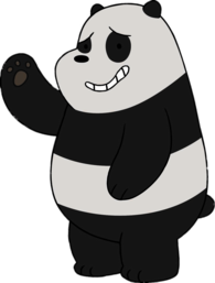 We Bare Bears Panda Waving