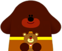 Duggee Holding Teddybear