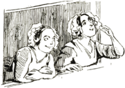 Women Talking At The Window