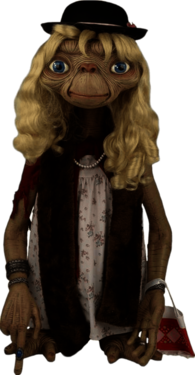 E.T. The Extra-Terrestrial old lady