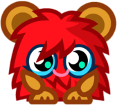 Scarlet O'Haira the Fluffy Snuggler Front Paws Up