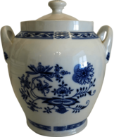 Hand Painted Porcelain Jar