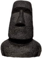 Moai Head Easter Island