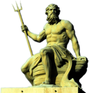 Poseidon Statue