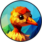Ugly Duckling, Fairytale Character - Circle App Icon | Fan Art