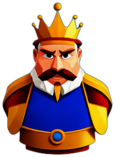 Emperor (From The Emperor'S New Clothes), Fairytale Character - Circle App Icon | Fan Art