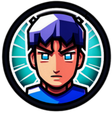 Manga & Comic Reading, Minimalist App Icon - Circle Icon Bevel Border